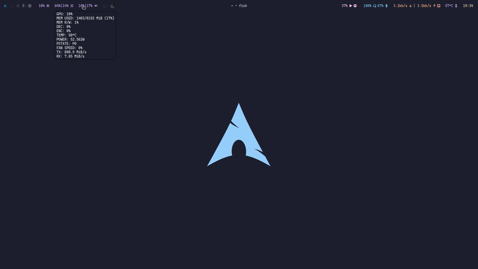 GPU Usage Waybar thumbnail